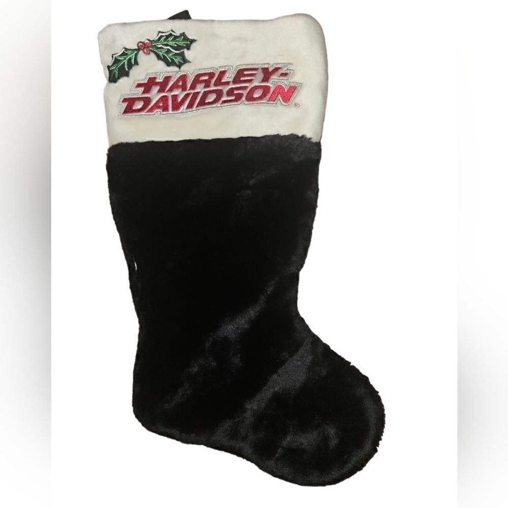 Vintage Harley Davidson Christmas Stocking